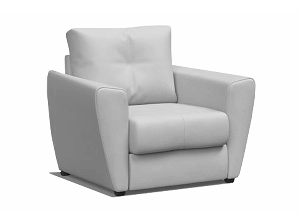 Кресло-кровать «Квартет» Экокожа белая