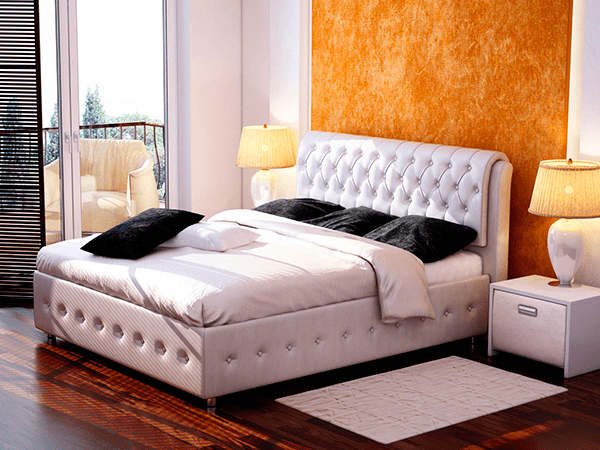 Кровать «Орхидея белая»