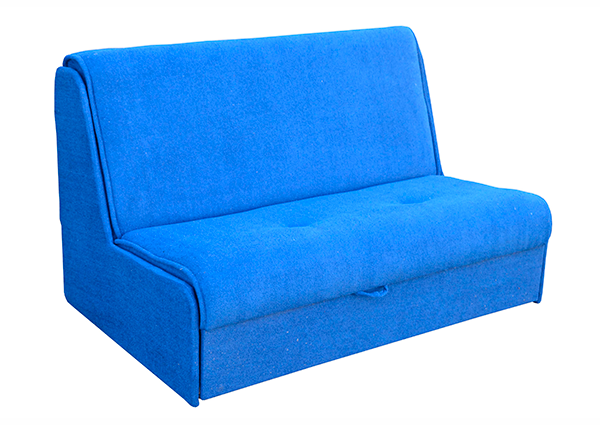 Большой кресло-кровать «Аккордеон» №2 Астра синяя