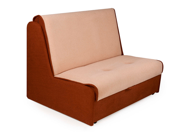 Большой кресло-кровать  «Аккордеон» №2 Астра коричнево-беж