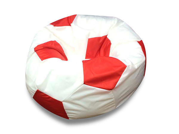 Кресло «Мяч» Бело-Красный Оксфорд