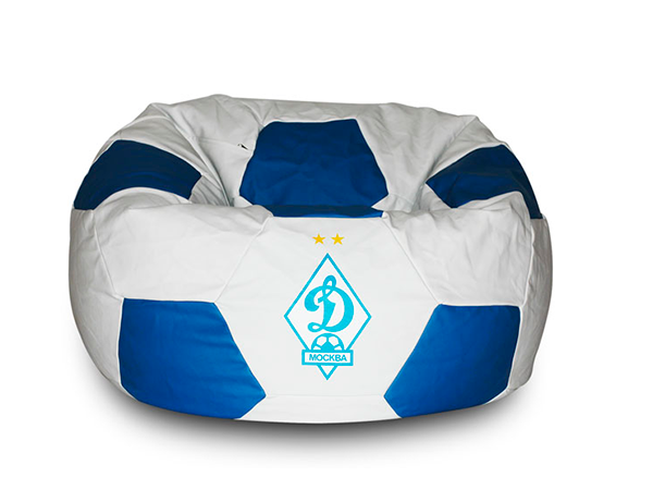 Кресло «Мяч» Экокожа с эмблемой Динамо