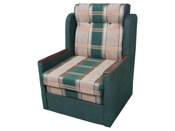 Кресло кровать прямой «Классика Зеленая»