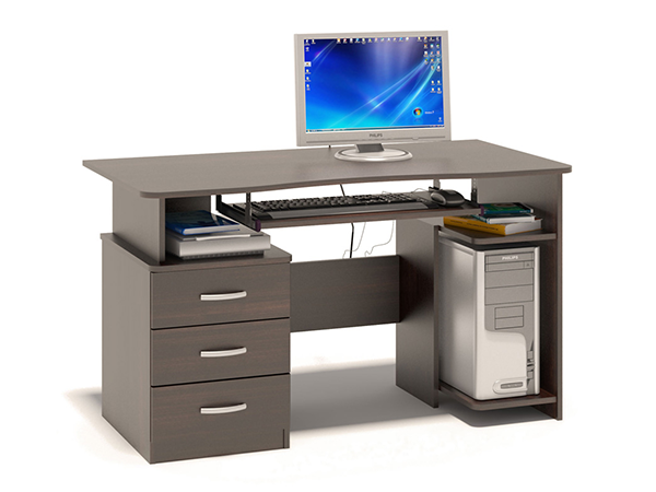 Компьютерный стол «КСТ-08.1 Венге»
