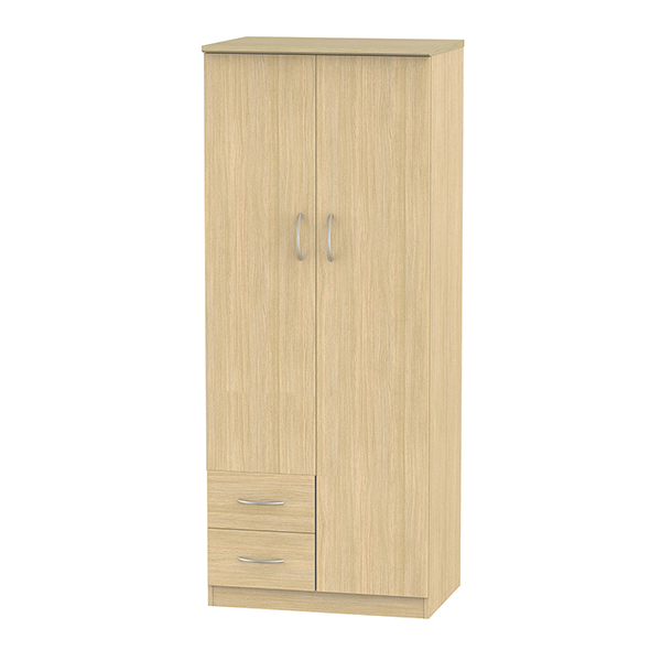Шкаф распашной «Санта 60» комбинированный с ящиками, цвет Вяз