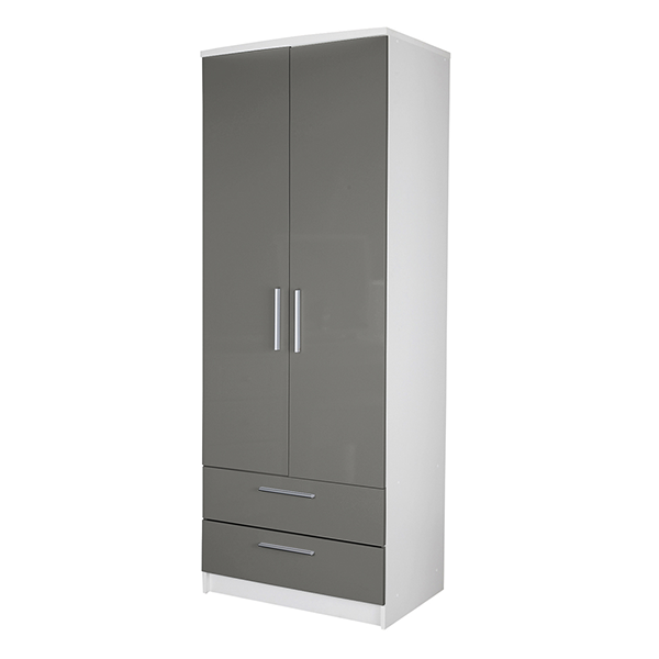 Шкаф серый корпус. Распашной шкаф Пронто-2-90-210 серый. Двухстворчатый шкаф крафт серый. Шкаф двухстворчатый распашной крафт серый.