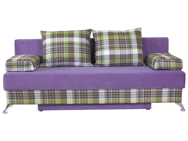 Диван-кровать «Евро лайт» цвет фиолет