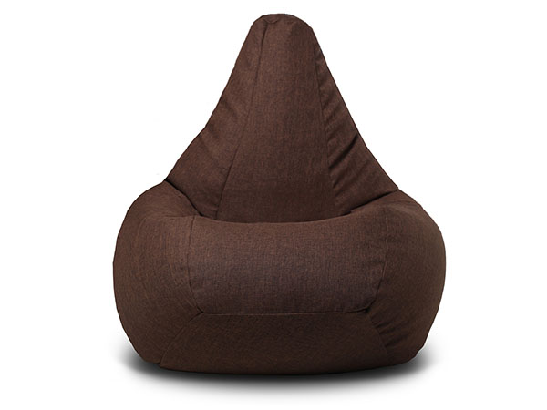Кресло «Груша» ткань коричневый