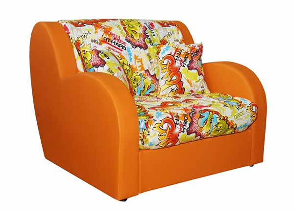 Кресло-кровать «Барон» оранжевый