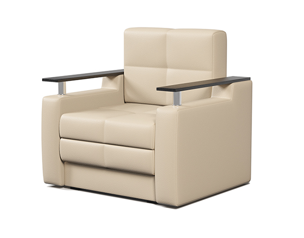 Кресло-кровать «Комфорт» Эко-кожа Бежевый