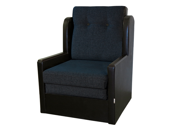 Кресло-кровать «Классика Д» серая рогожка