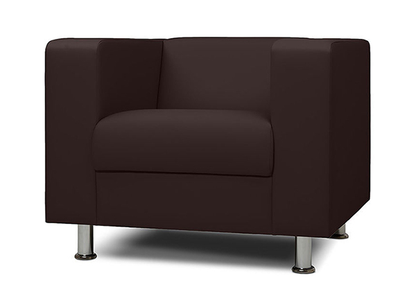 Кресло для офиса «БИТ» коричневый